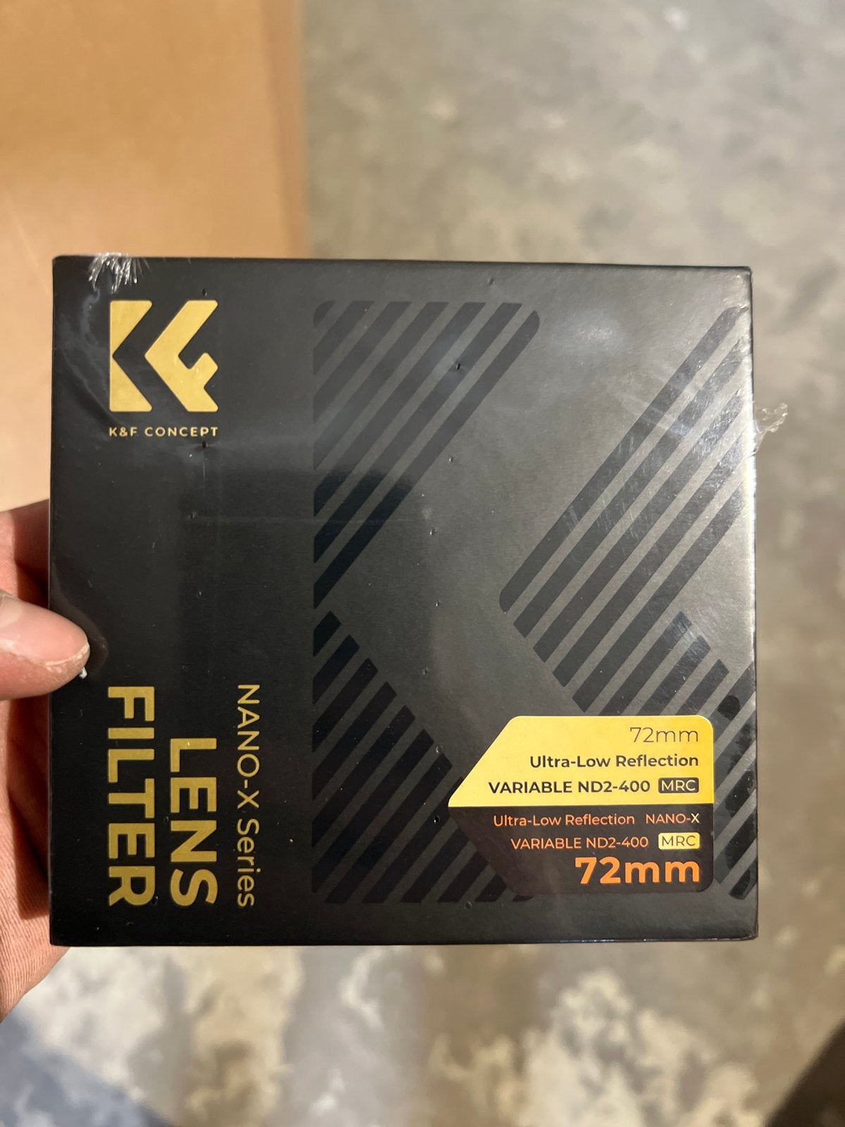 K&F Concept Nano-X ND2-400 Variabel Lensfilter 72mm, Overige merken, Overige typen, Nieuw, Ophalen of Verzenden