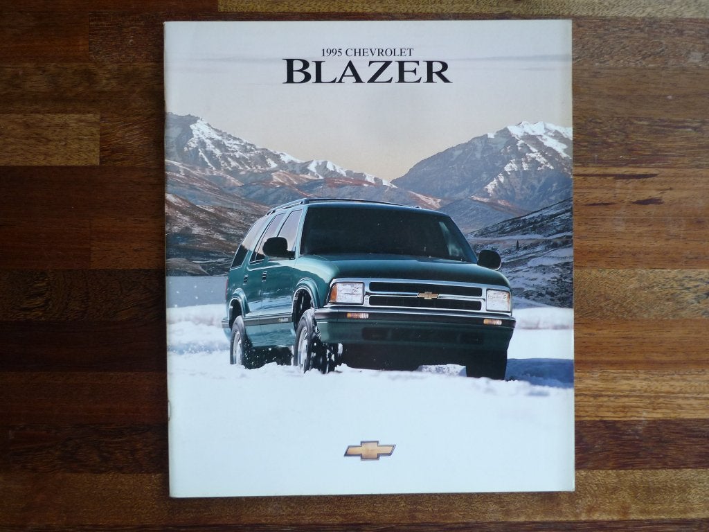Chevrolet Blazer (1995, USA), Boeken, Auto's | Folders en Tijdschriften, Ophalen of Verzenden, Nieuw, Chevrolet