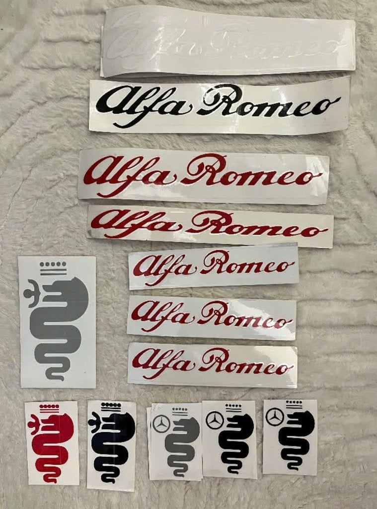 Sticker Alfa Romeo vanaf € 3,50, Verzenden, Nieuw