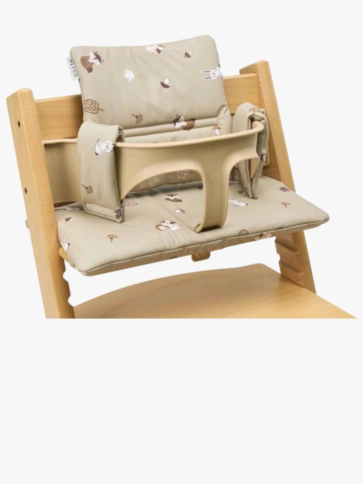 Meyco Stoelverkleiner voor kinderstoel - Bosdieren, Ophalen of Verzenden, Zo goed als nieuw, Meegroeistoel, Stoelverkleiner