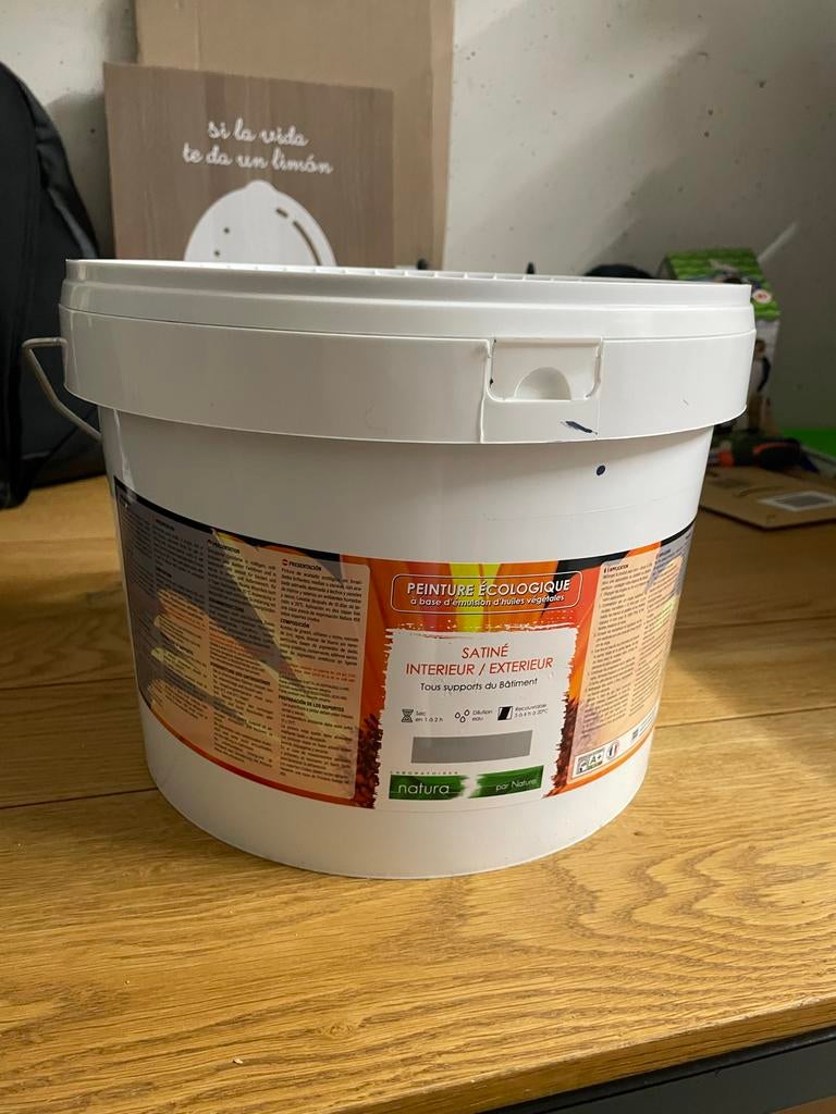Eco-friendly professional paint - blue, Nieuw, Natura, Ophalen of Verzenden, Verf
