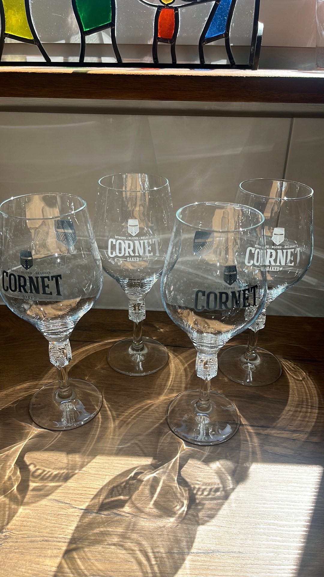 Cornet Oaked glazen, Ophalen of Verzenden, Zo goed als nieuw, Overige typen