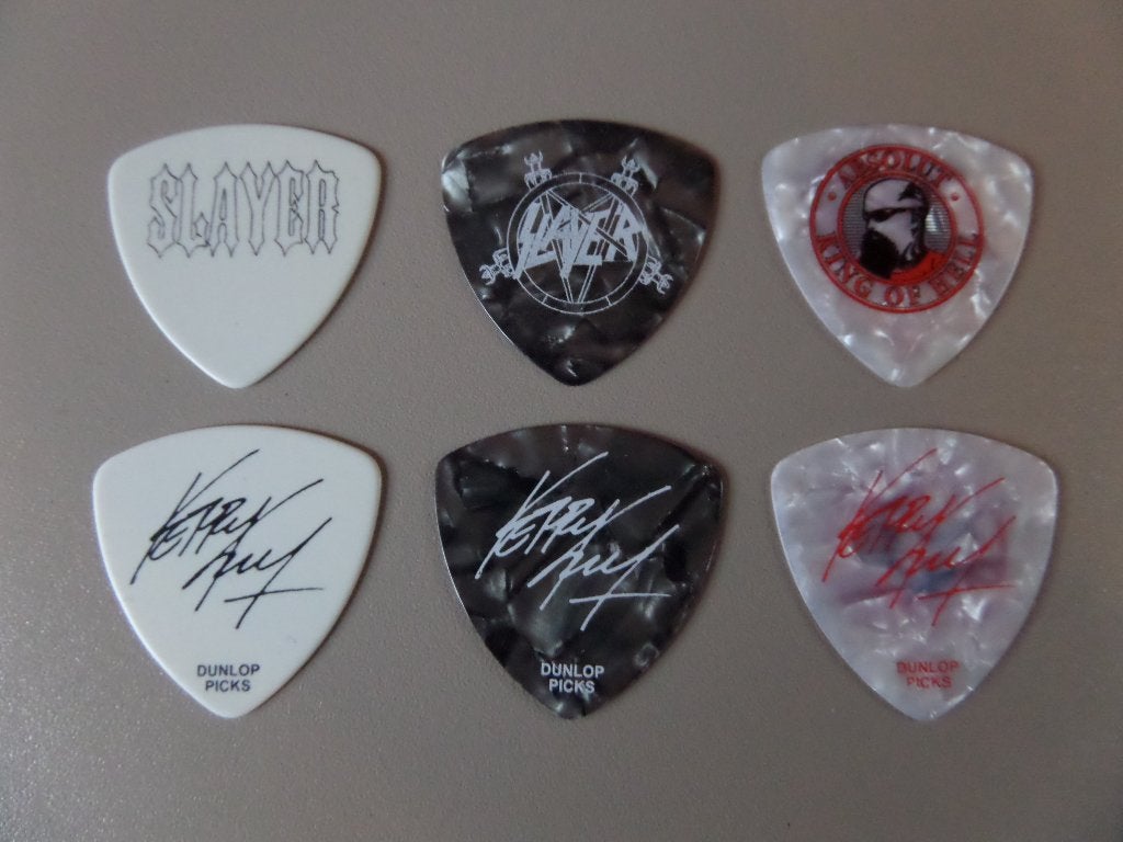 SLAYER plectrum set, Ophalen of Verzenden, Nieuw, Instrument of Toebehoren