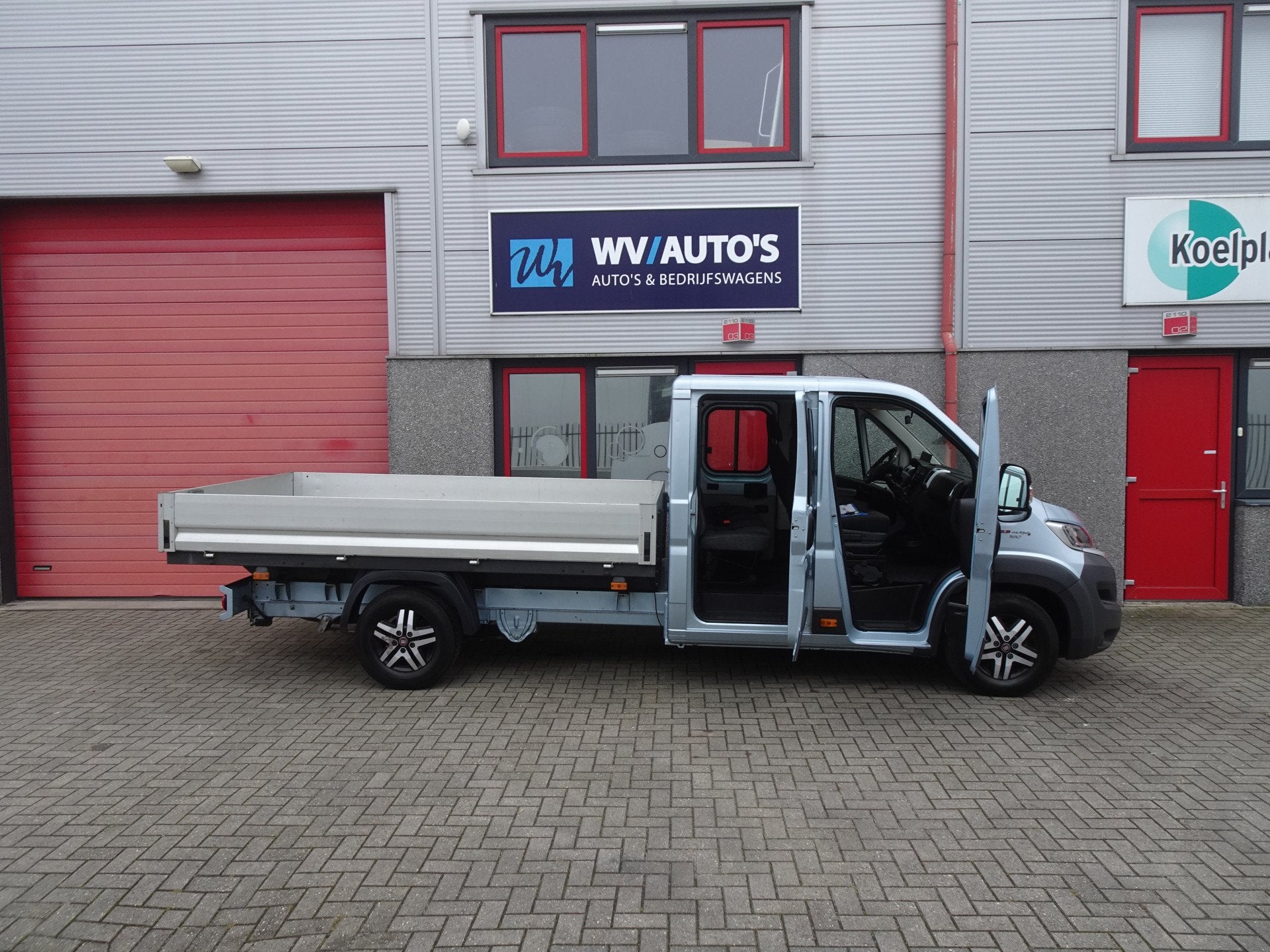 Fiat Ducato 35H 2.3 MultiJet L4H1 DC 6 zitter maxi clima lmv, Auto's, Voorwielaandrijving, Gebruikt, Bedrijf, 6 stoelen