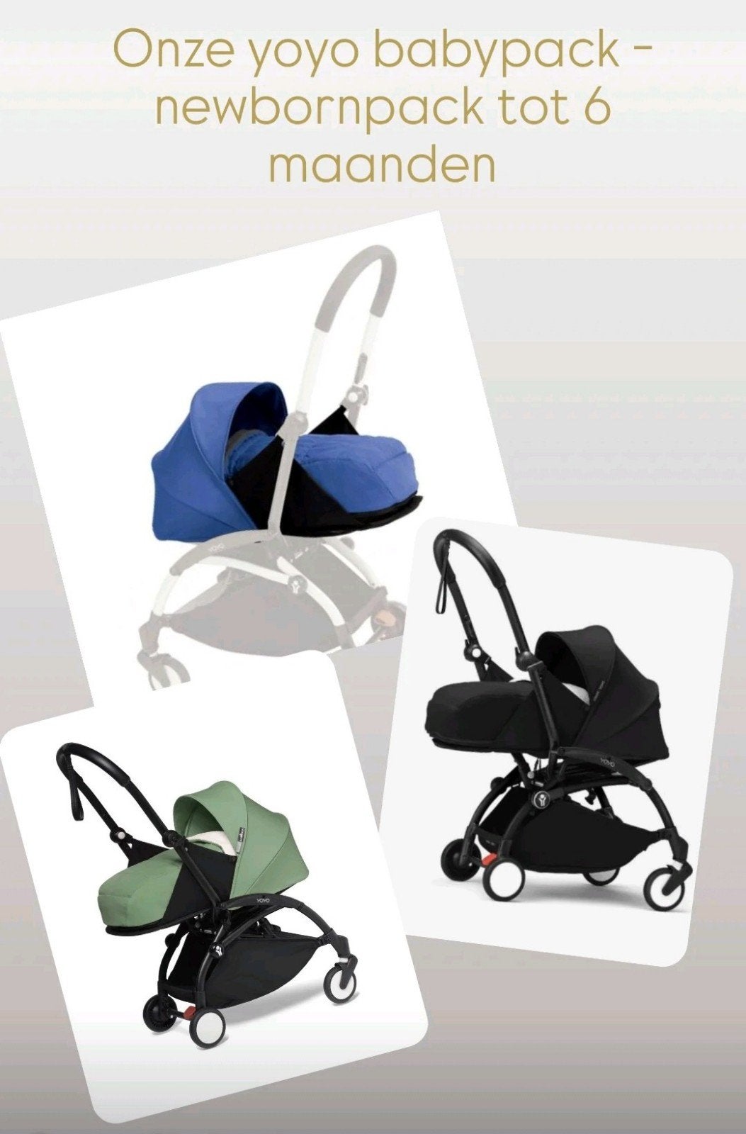 Te huur: Yoyo Babyzen kinderwagen, Gebruikt, Happyloops@outlook.com, Happyloops, Verstelbare rugleuning