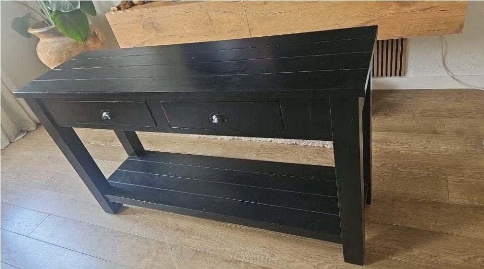Dressoir/ make-up tafel / sidetable, Huis en Inrichting, Ophalen, Gebruikt, 100 tot 150 cm, Minder dan 100 cm