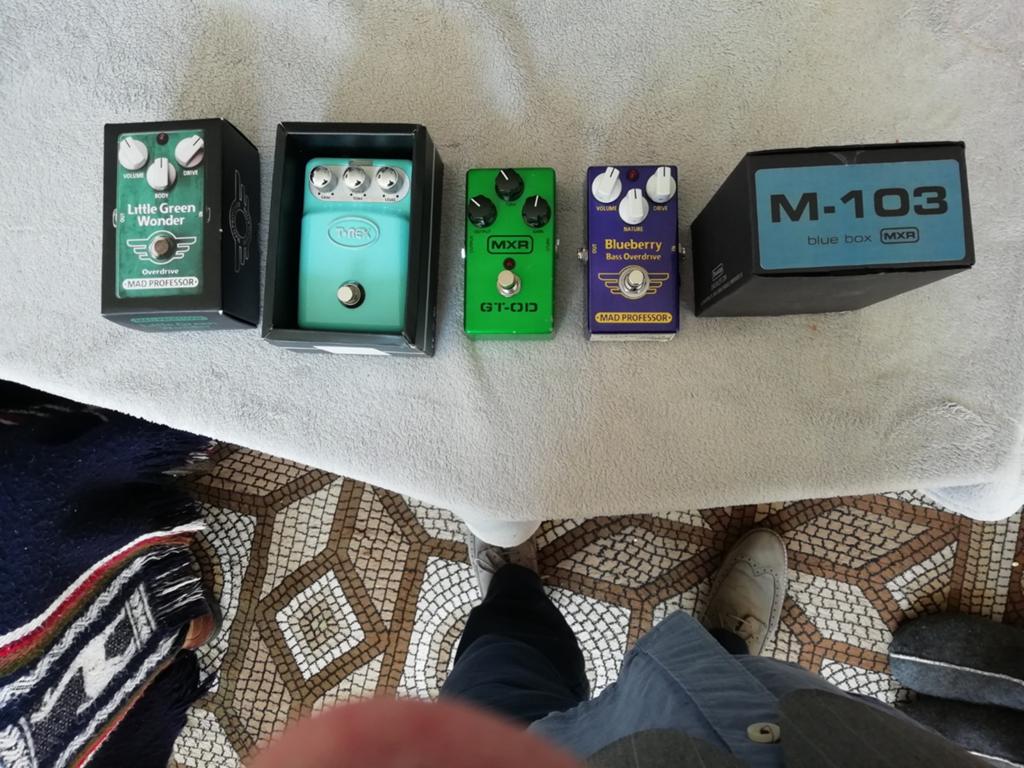 Gitaar/Bas Overdrive Pedalen - MXR, Mad Professor, Muziek en Instrumenten, Effecten, Ophalen of Verzenden, Zo goed als nieuw, Distortion, Overdrive of Fuzz