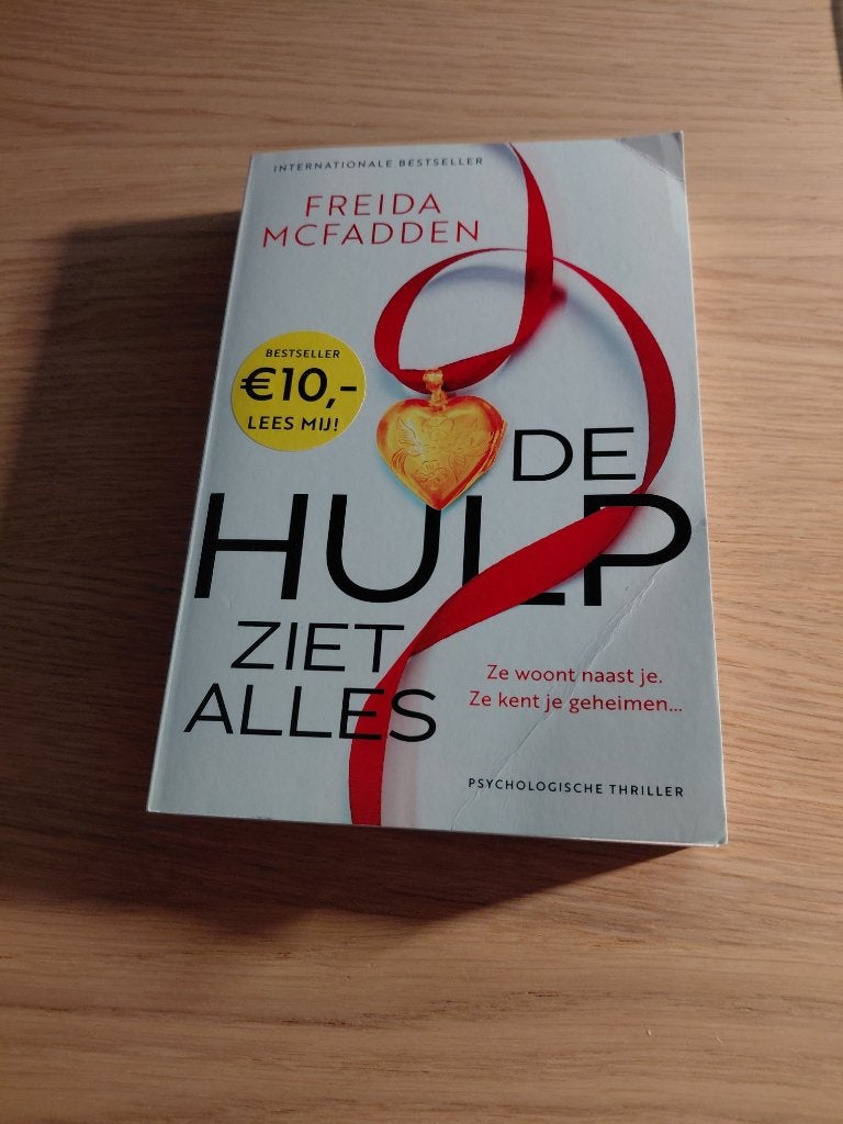 de hulp ziet alles freida mcfadden, Boeken, Ophalen of Verzenden, Zo goed als nieuw