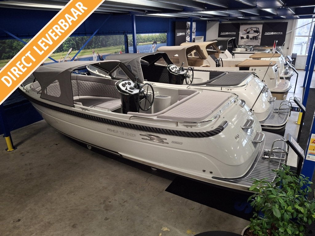 Primeur 715 Tender | 100pk Suzuki | Full Options, Watersport en Boten, Tender, Niet ingevuld, Primeur, 7 m