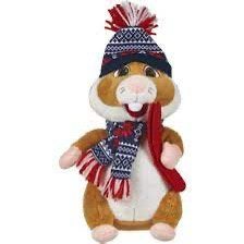 Hamster AH wintersport met ski’s, Verzamelen, Verzenden