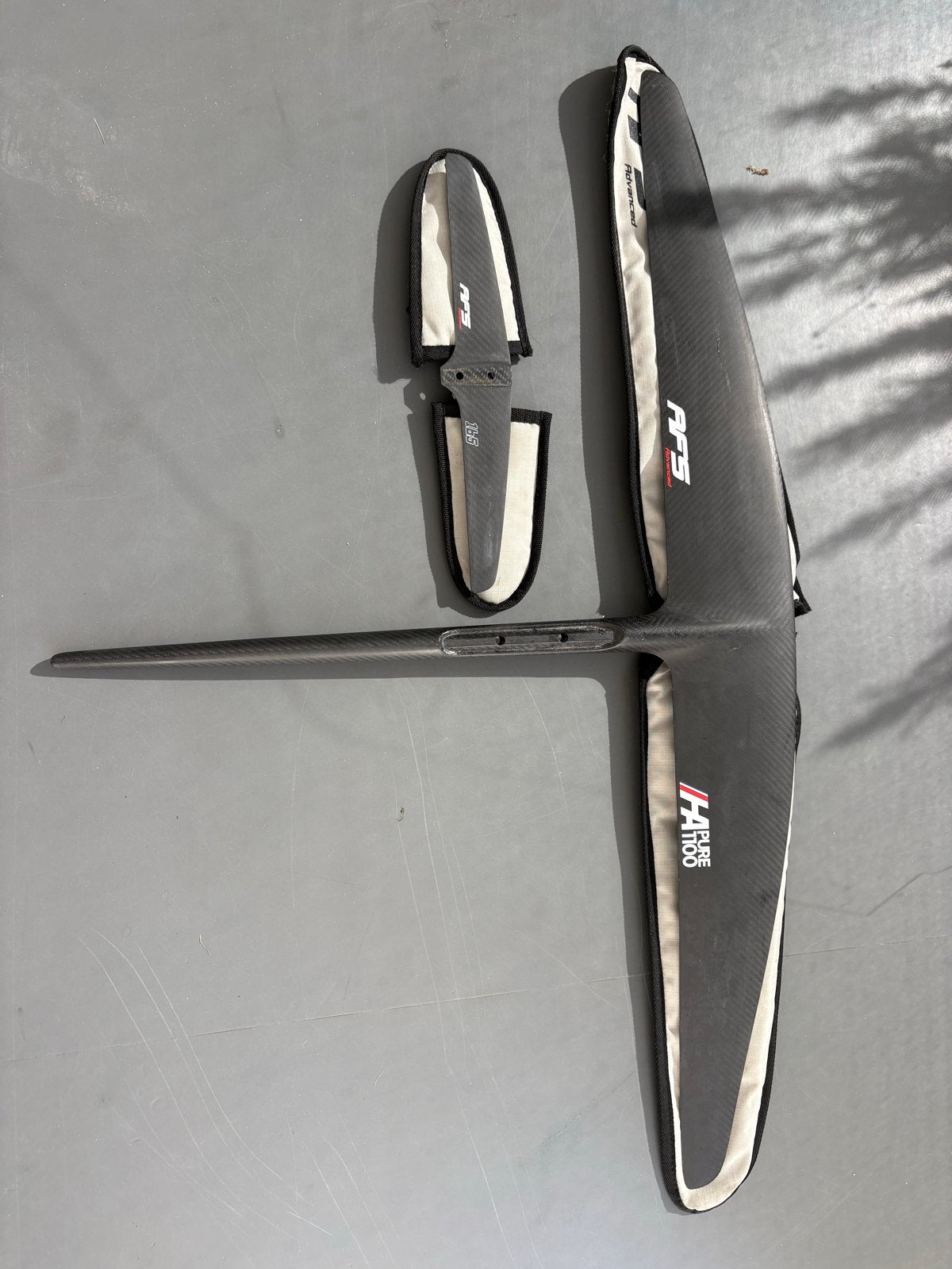 AFS Pure Foil 1100, fuse en Tail - Topkwaliteit Hydrofoil, Ophalen of Verzenden, Zo goed als nieuw, Wingsurf-hydrofoil
