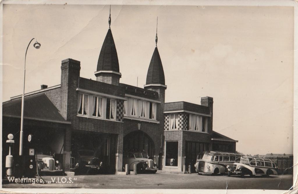 Wateringen, V.I.O.S.. Gemeente Westland. BUSSEN, Verzamelen, Verzenden, 1920 tot 1940, Gelopen, Zuid-Holland
