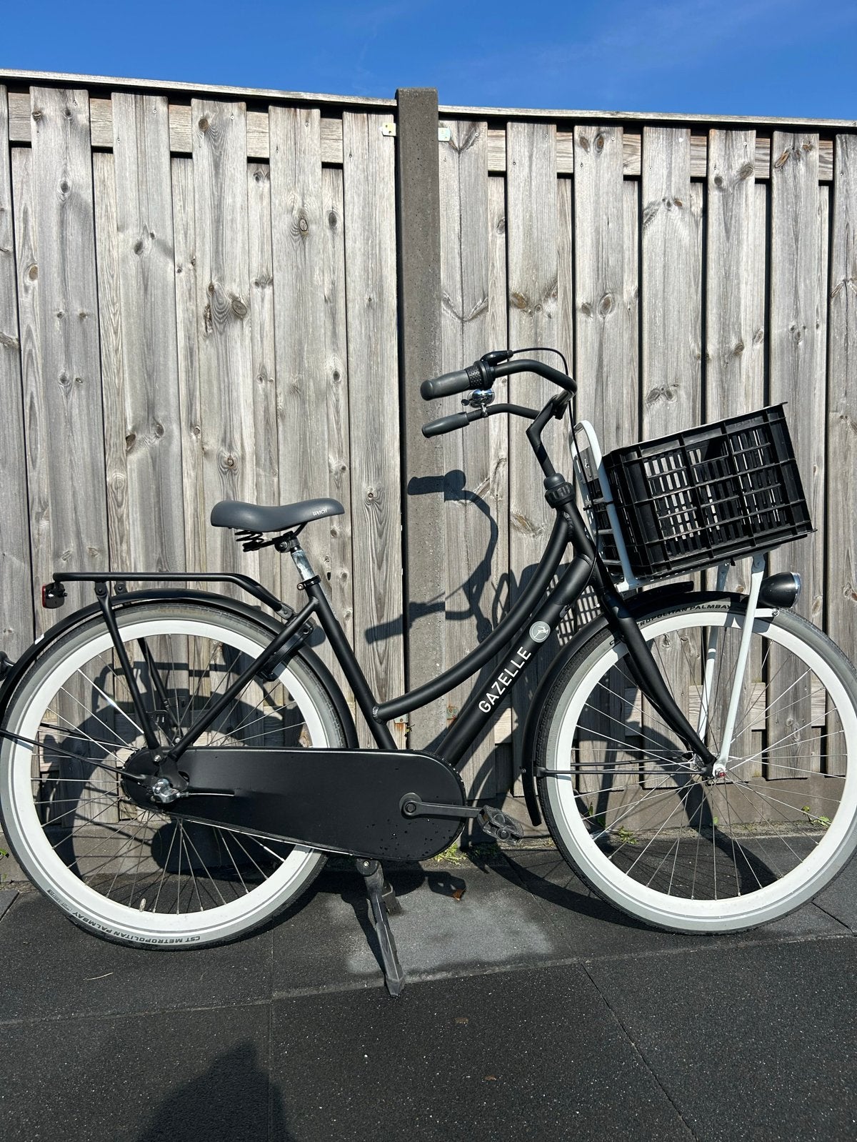 Zwarte Gazelle PuurNL Damesfiets - Zo goed als nieuw, Ophalen, Terugtraprem, Versnellingen, Zo goed als nieuw