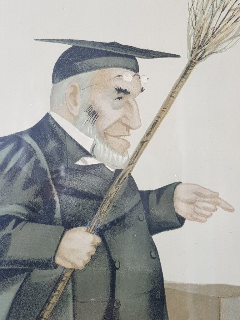 Jimmy antieke ingelijste litho uit Engeland van Vanity Fair., Antiek en Kunst, Met glas, Ophalen of Verzenden, Personages en Fantasiefiguren