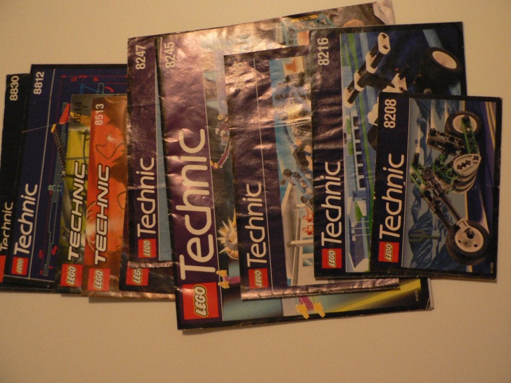 lego beschrijvingen Technic, Ophalen of Verzenden, Gebruikt, Lego