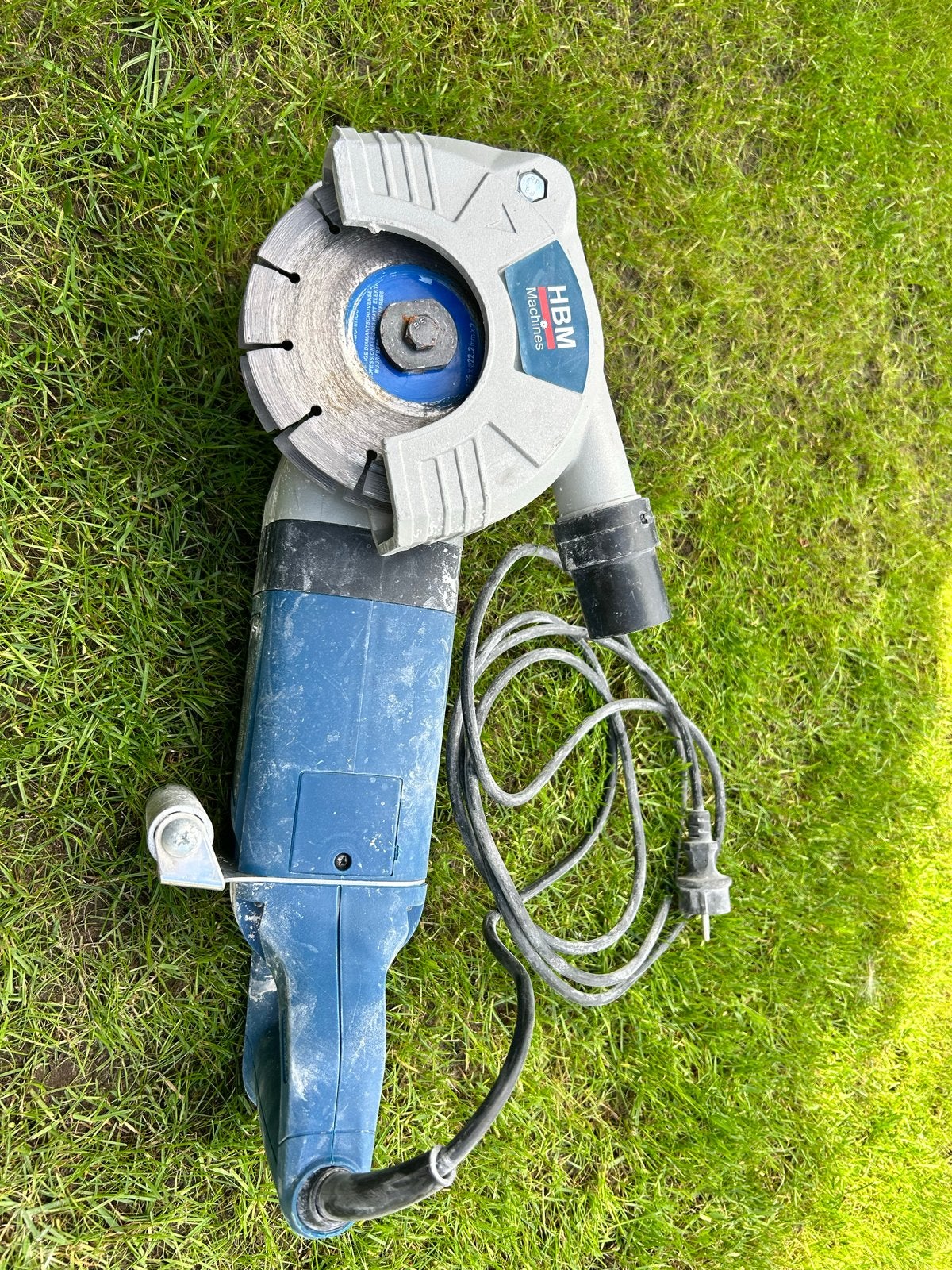 HBM Muurfrees 1500W met stofzak - Gebruikt, Ophalen, Gebruikt, 1000 watt of meer, Overige typen
