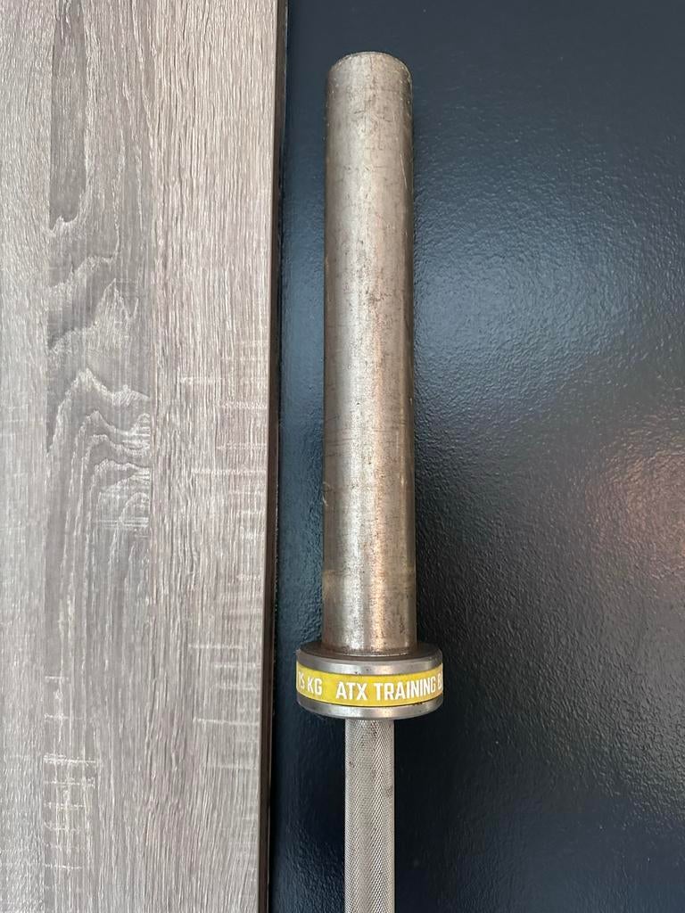 ATX halterstang / barbell 15 kg, Sport en Fitness, Fitnessmaterialen, Ophalen, Gebruikt, Armen, Halterstangen