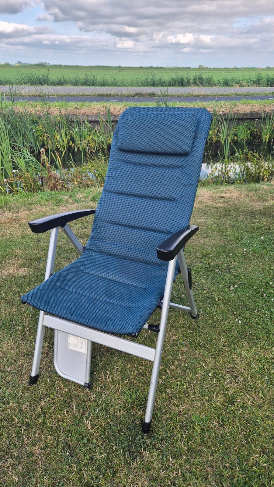 4x ANWB standenstoel,  kampeerstoel, strandstoel, Caravans en Kamperen, Kampeermeubelen, Ophalen, Campingstoel