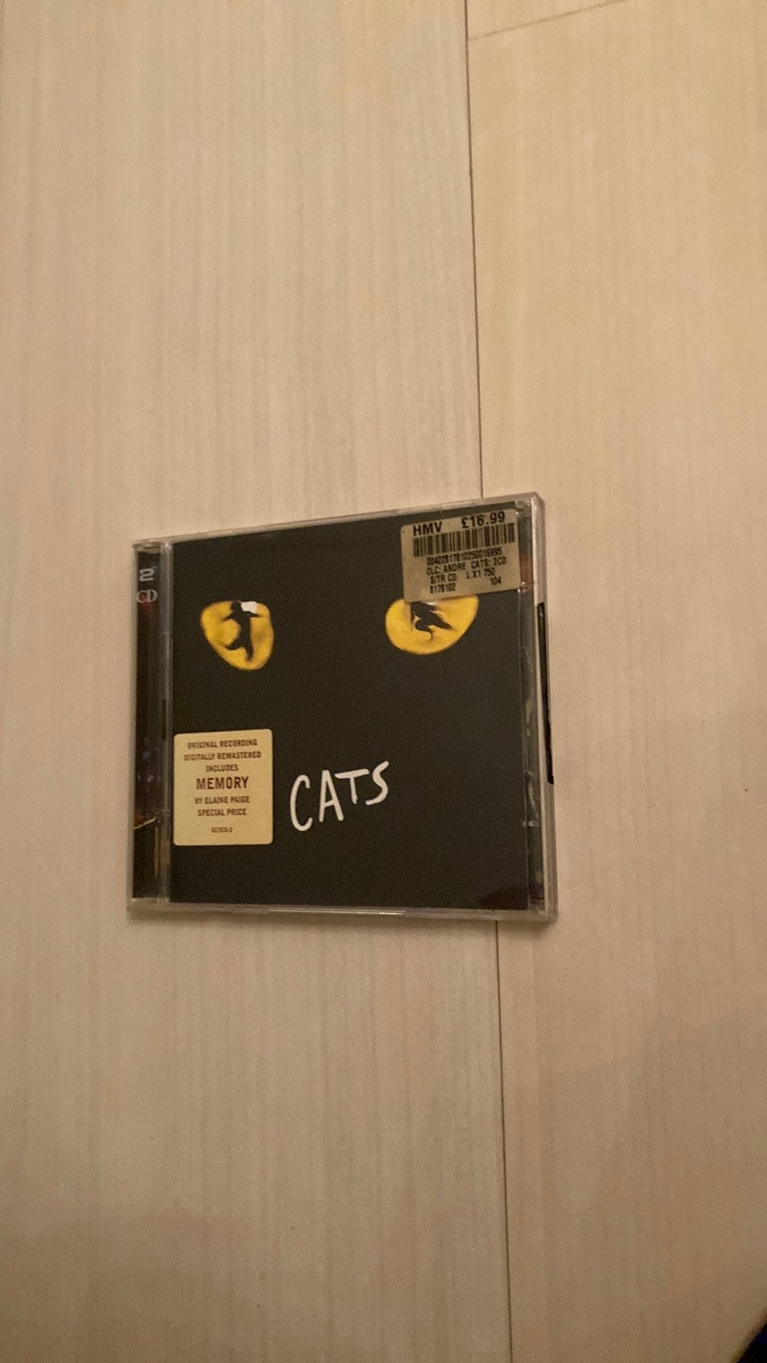 Cats 2-cd - Andrew Lloyd Webber, Musical, Ophalen of Verzenden, Zo goed als nieuw