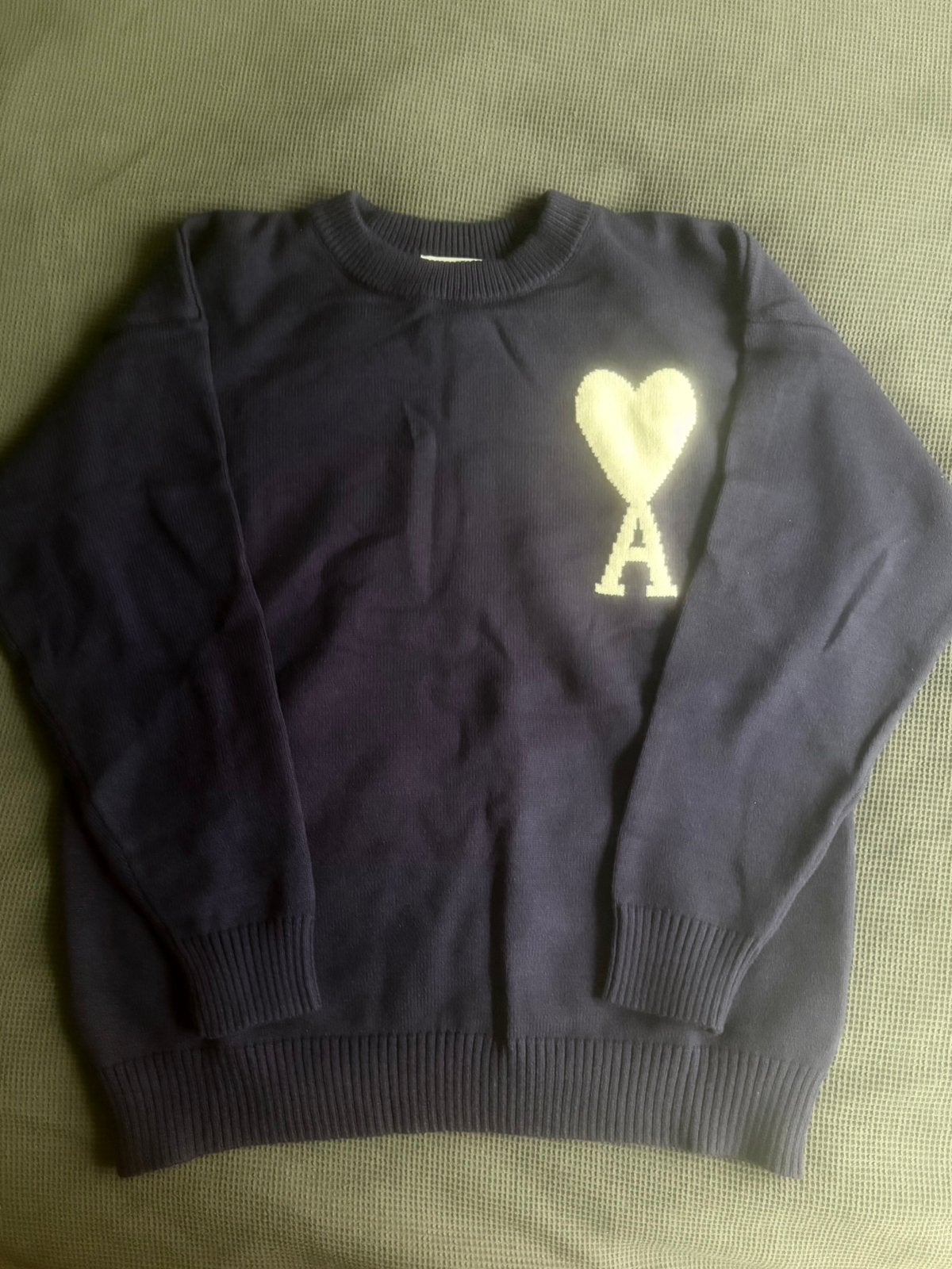 Ami Paris sweater nieuw heren maat M, Ophalen of Verzenden, Nieuw, Maat 48/50 (M), Blauw