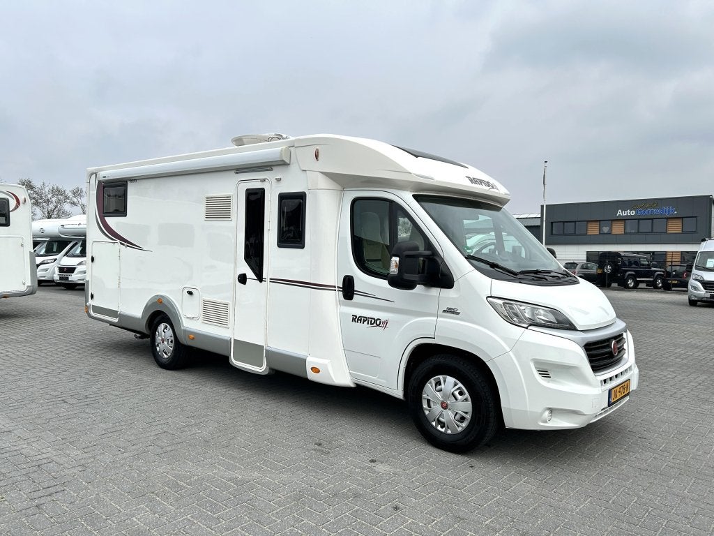 Rapido 666 F Enkele bedden/Automaat/2016/150pk/euro-5, Automaat, Fiat, 7 tot 8 meter, Bedrijf