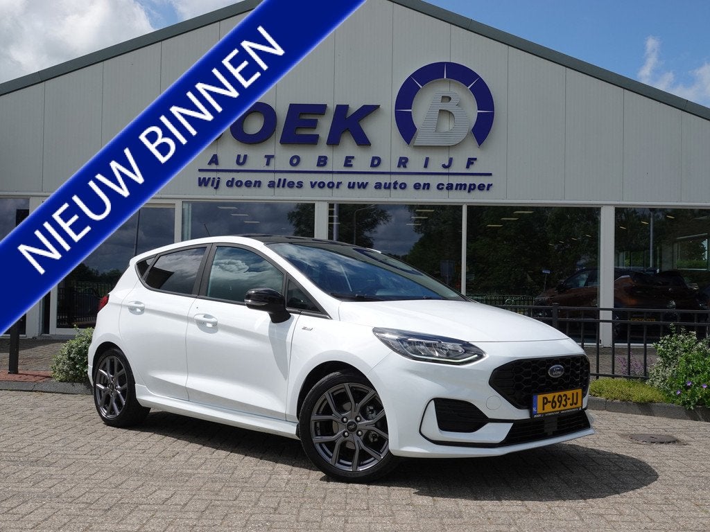 Ford Fiesta 1.0 EcoBoost 125PK Hybrid ST-Line TWO-TONE | WIN, Auto's, Voorwielaandrijving, Gebruikt, Euro 6, Origineel Nederlands