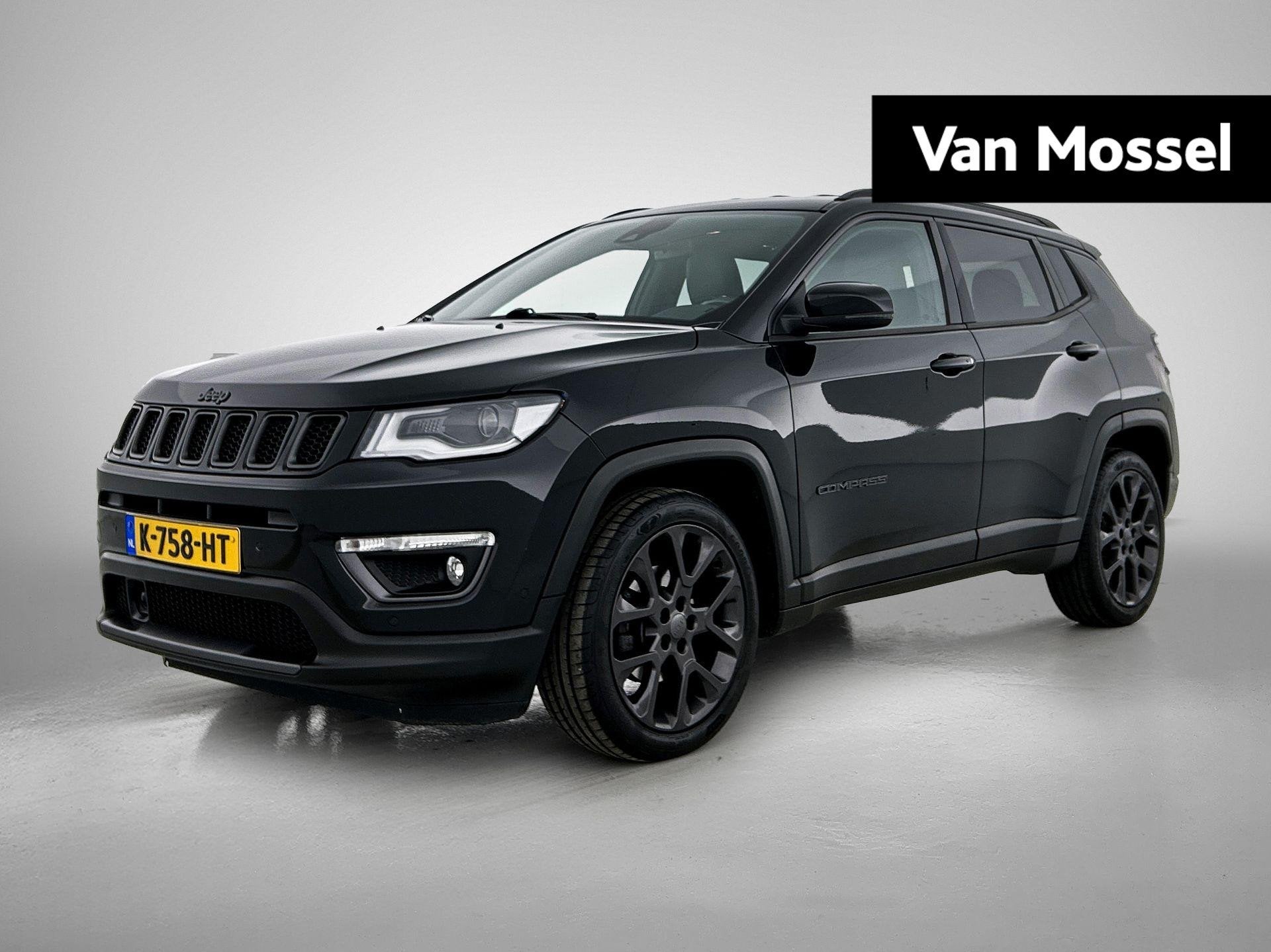 Jeep Compass 1.3T S | Camera | Navigatie | 19" Lichtmetalen, 12 maanden, Euro 6, 4 cilinders, Automatische klimaatregeling