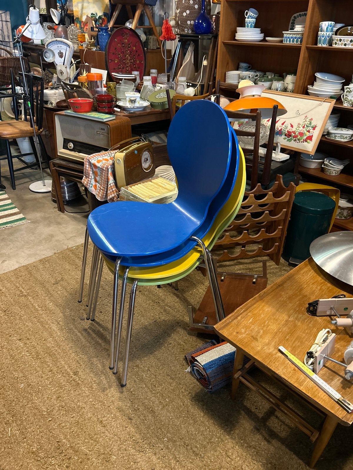 4 Tijdloze Vlinderstoelen in Diverse Kleuren, Ophalen of Verzenden