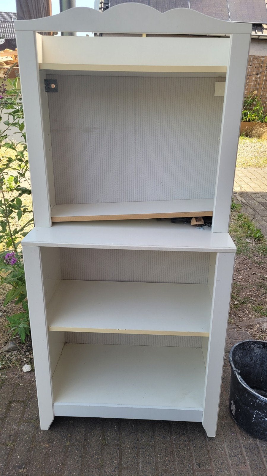 Witte kast met planken - Ideaal voor kinderkamer, Ophalen, Gebruikt