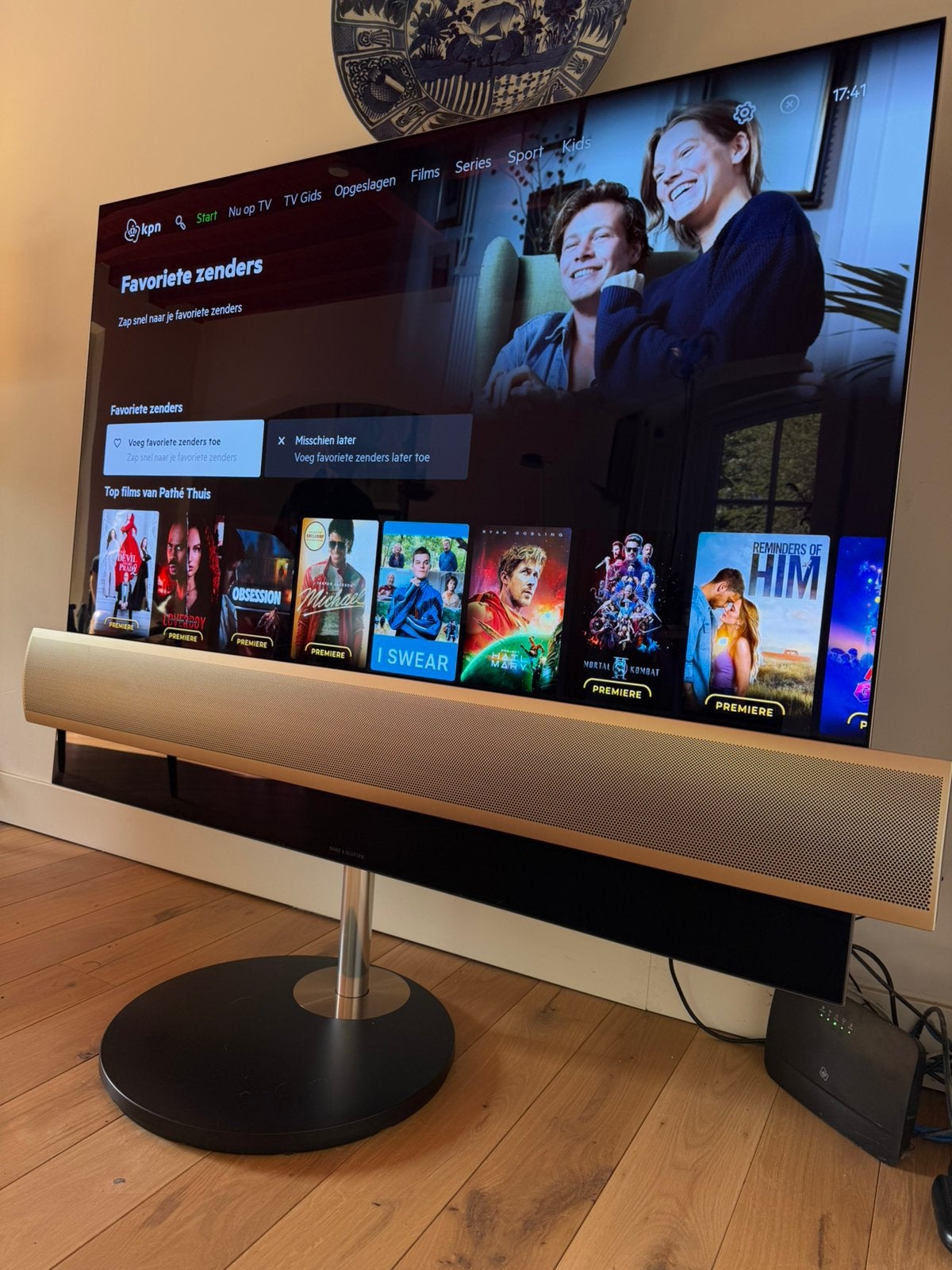 Beovision Eclipse 65 Brass OLED 4K bang olufsen b&o, Overige merken, Ophalen of Verzenden, Zo goed als nieuw, 100 cm of meer