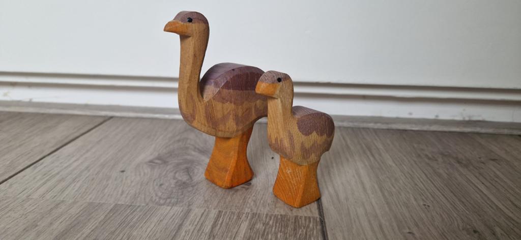 Ostheimer vintage struisvogels, Ophalen of Verzenden