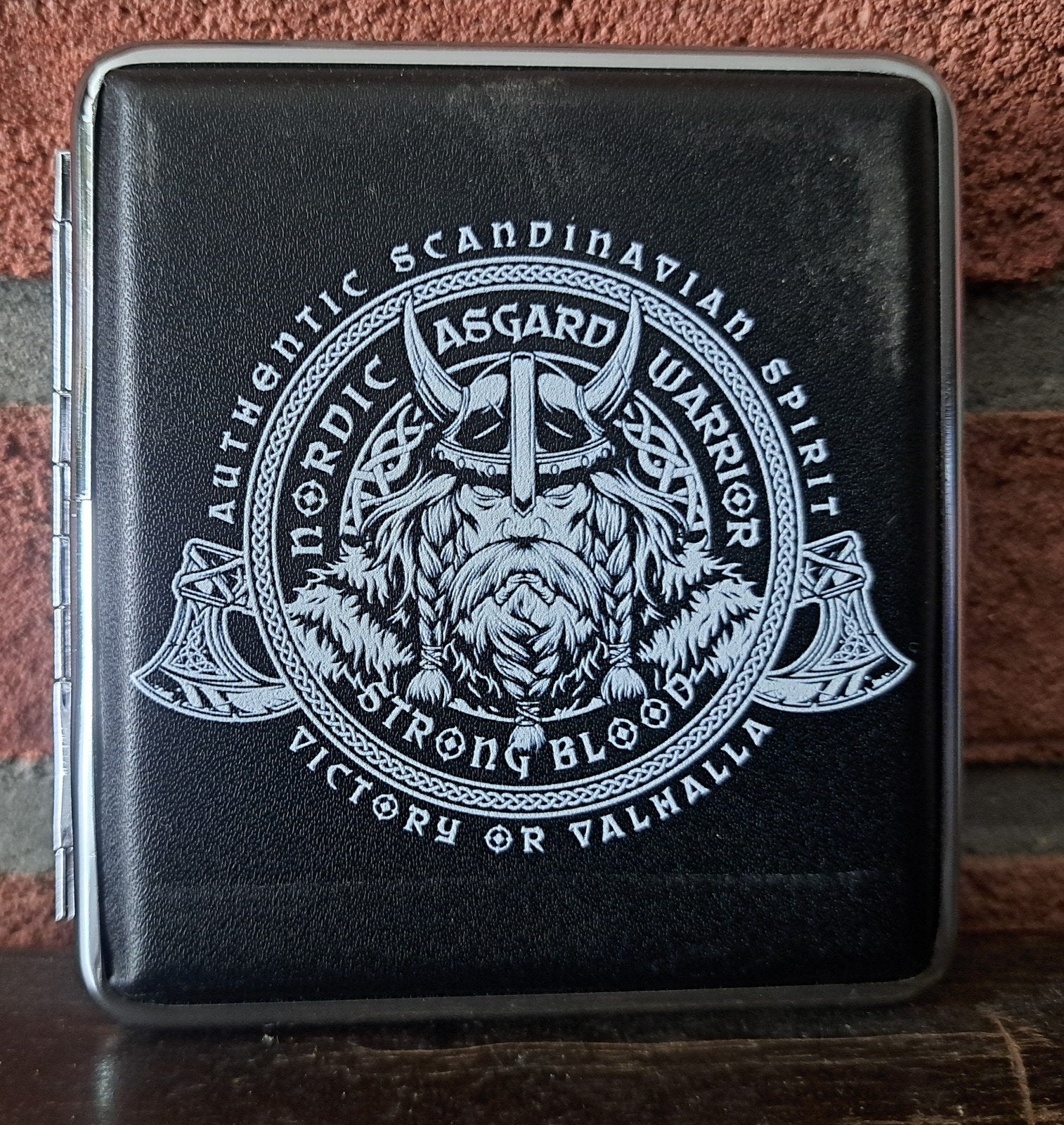 Champ sigarettenhouder viking thema - 20 sigaretten - Asgard, Ophalen of Verzenden, Nieuw, Overige typen