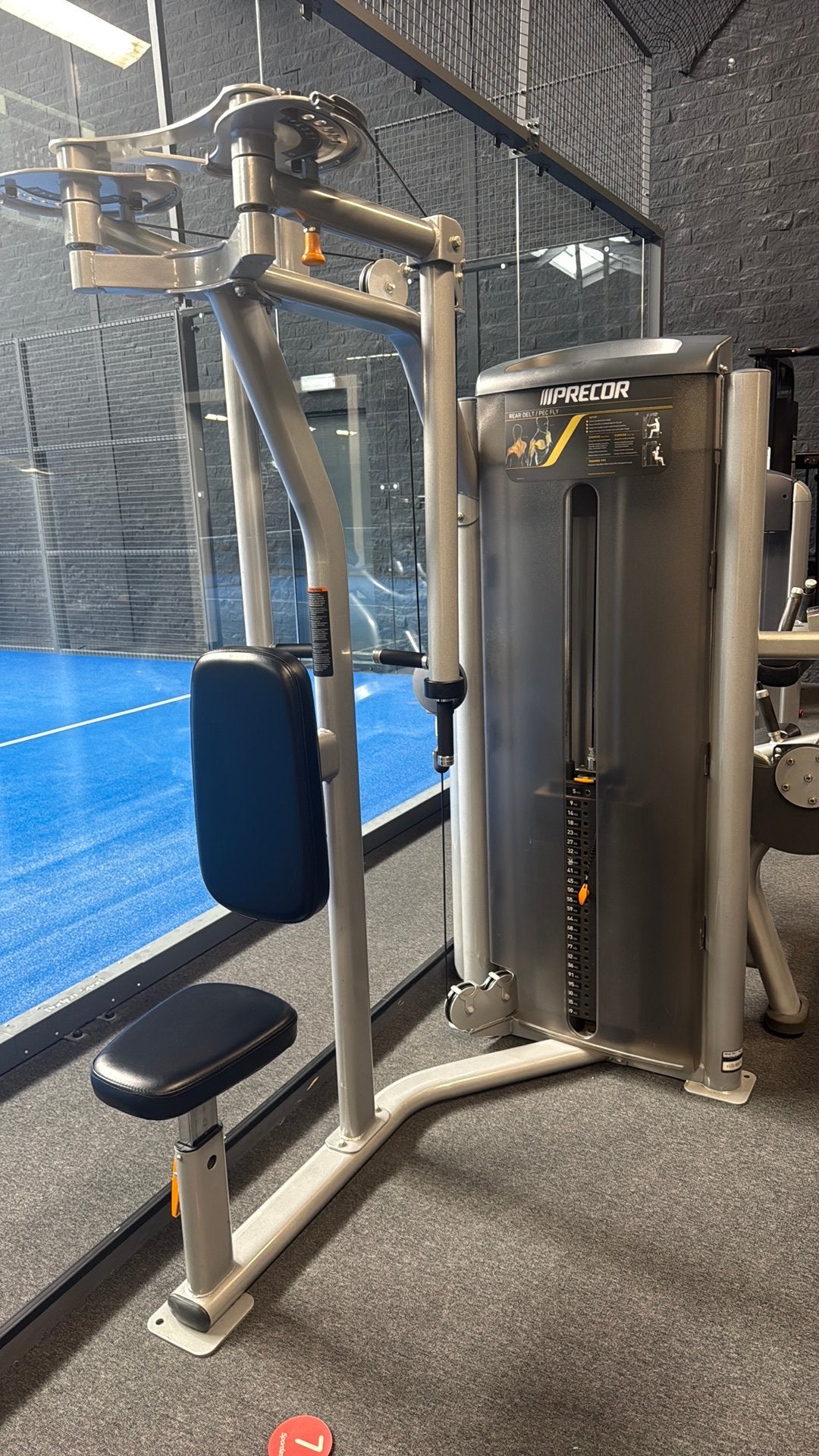 Precor pec fly/reverse fly machine, Sport en Fitness, Fitnessmaterialen, Ophalen, Zo goed als nieuw, Overige typen