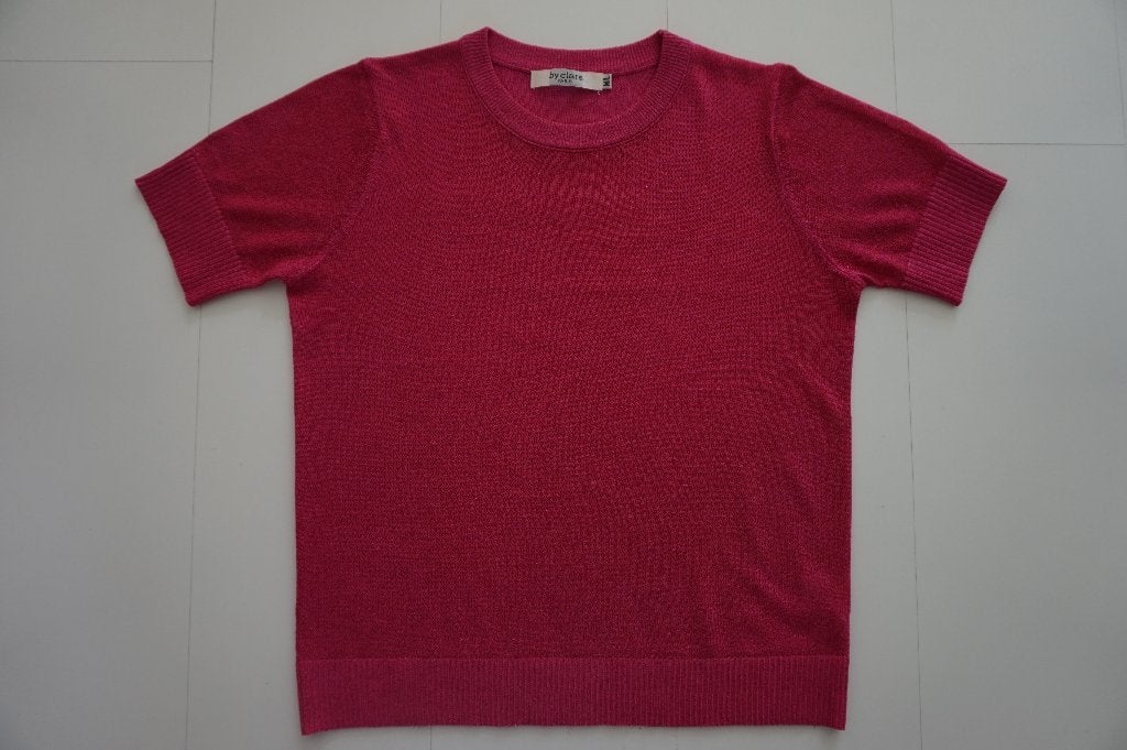 By Clara roze glitter top trui shirt maat M L - ZGA nieuw, Kleding | Dames, Tops, Maat 38/40 (M), Ophalen of Verzenden, Zo goed als nieuw