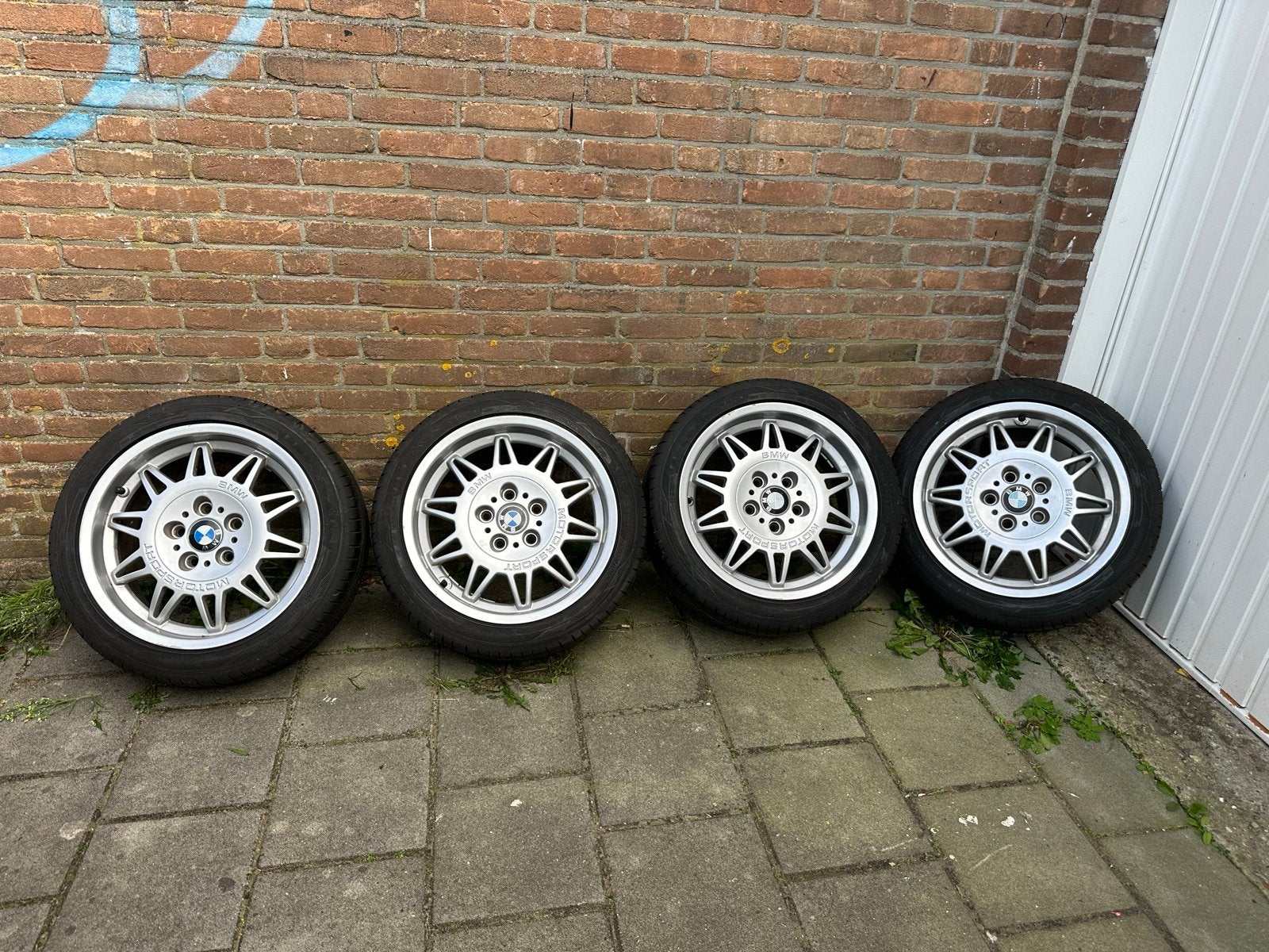 BMW Motorsport E36  velgen Style 22 M3 orgineel, Ophalen, Banden en Velgen, 17 inch, Personenwagen