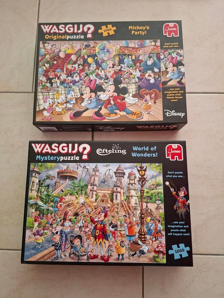 Was gij puzzels, Hobby en Vrije tijd, Denksport en Puzzels, Ophalen of Verzenden, 500 t/m 1500 stukjes, Zo goed als nieuw, Legpuzzel