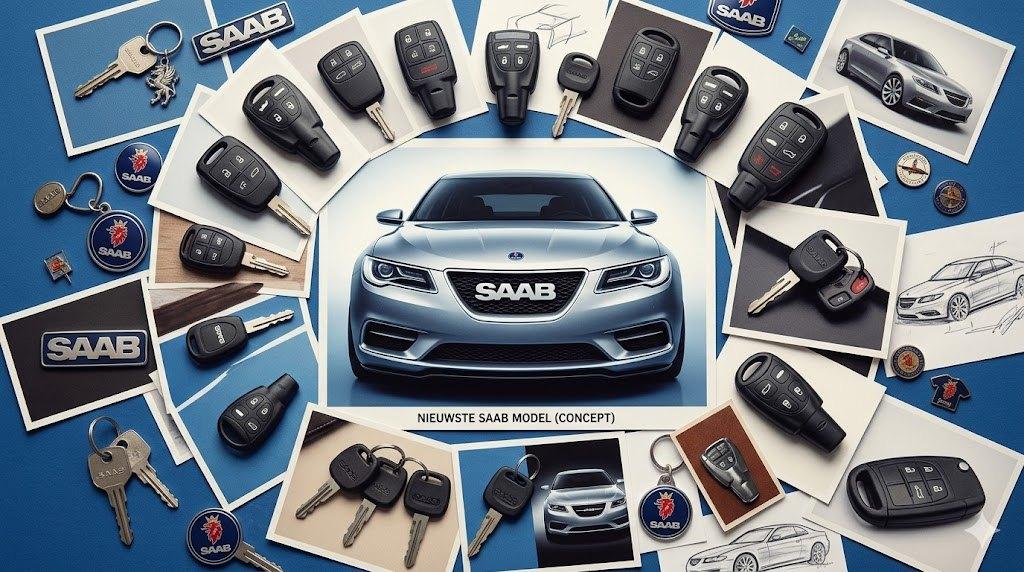 Saab extra autosleutel nodig of reparatie behuizing/print, Ophalen