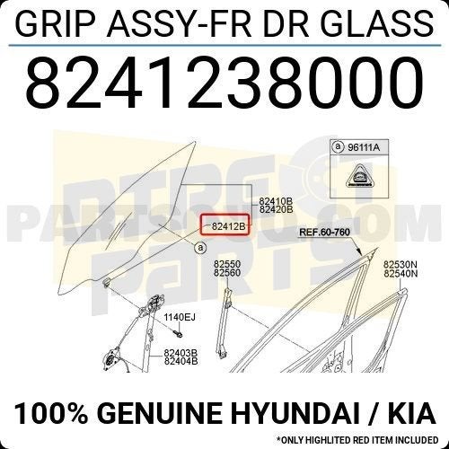 Hyundai Veloster (7/11-12/16) Portier Glas houder Origineel!, -, -, Nieuw, Ophalen of Verzenden