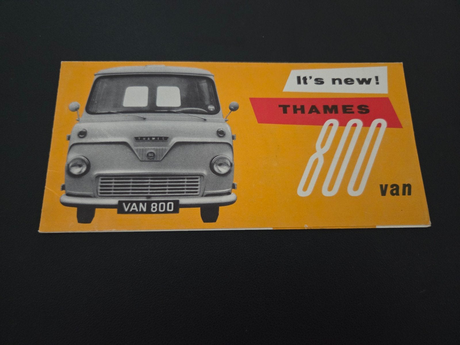 Brochure Thames 800 Van, Ophalen of Verzenden, Zo goed als nieuw, Overige merken