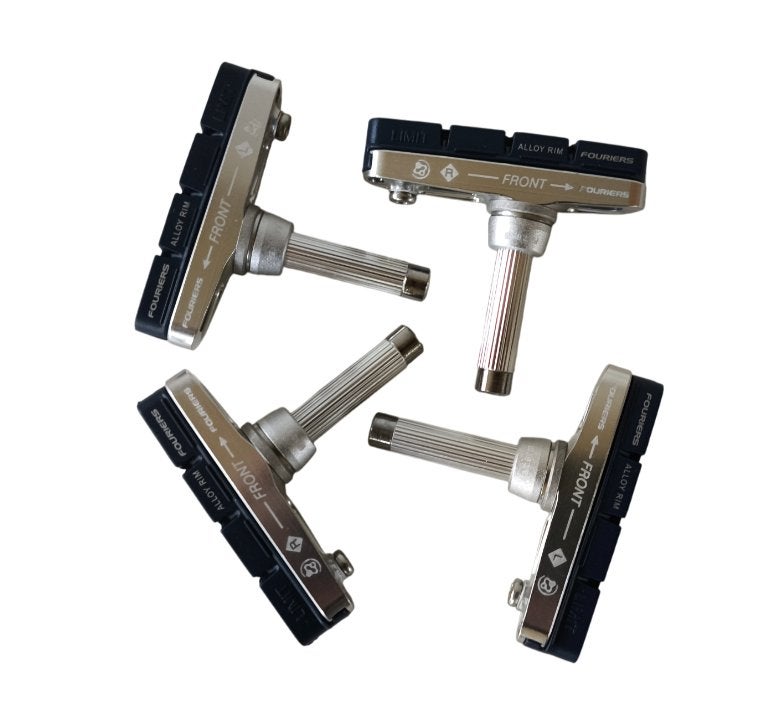 FOURIERS BR-E003 Remblokken Cantilever 4 Stuks Zilver OP=OP!, Ophalen of Verzenden, Nieuw, Overige typen