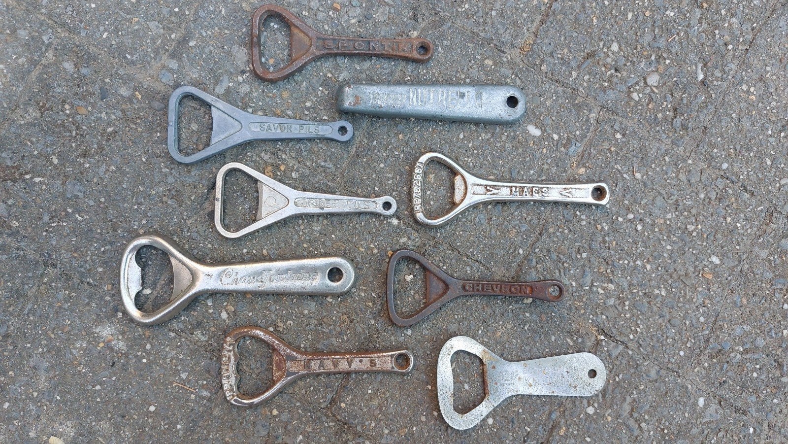 Lot vintage flesopeners, Ophalen of Verzenden, Gebruikt