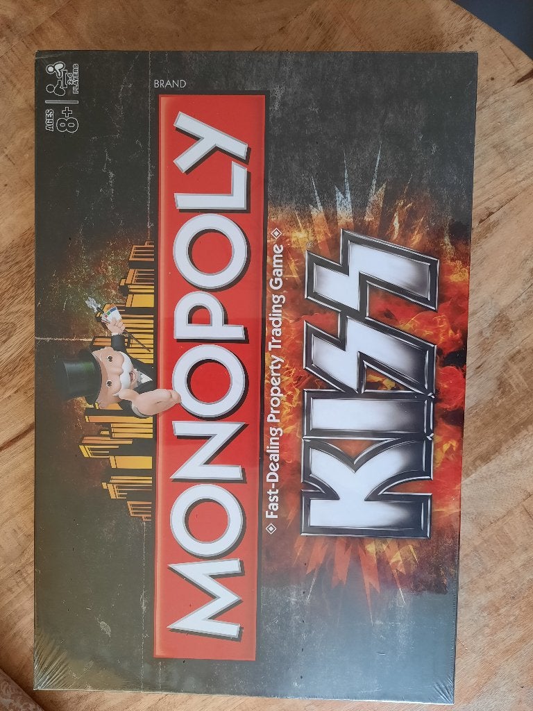 Monopoly KISS Collector's Edition bordspel, Ophalen of Verzenden, Zo goed als nieuw