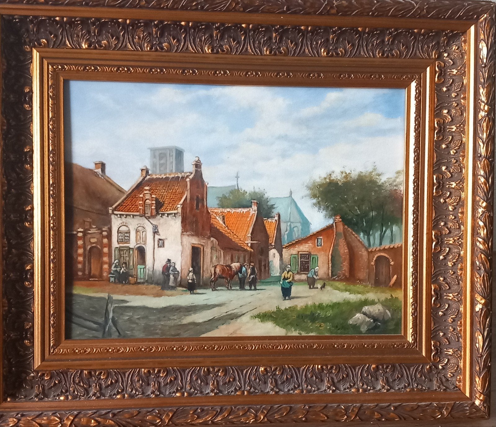 Hollands landschap, Ophalen