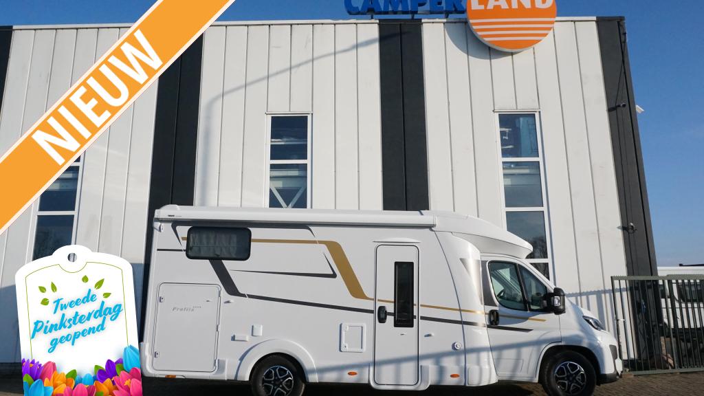 Eura Mobil Profila T 695 EB AUTOMAAT/HEAVY CHASSIS, Caravans en Kamperen, Campers, Automaat, Koelkast, Ringverwarming, Fiat