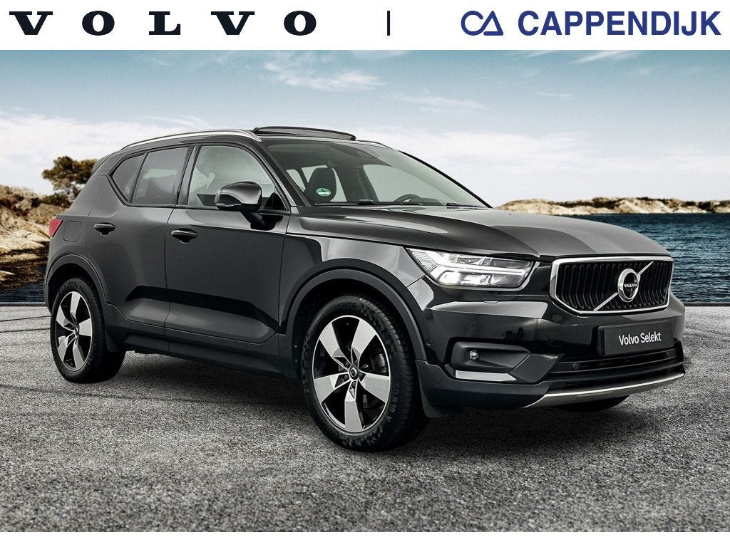 Volvo XC40 T5 247PK Intro Edition| 360Camera| Pano| Adap.Cru, Auto's, Automaat, Gebruikt, 1969 cc, Zwart