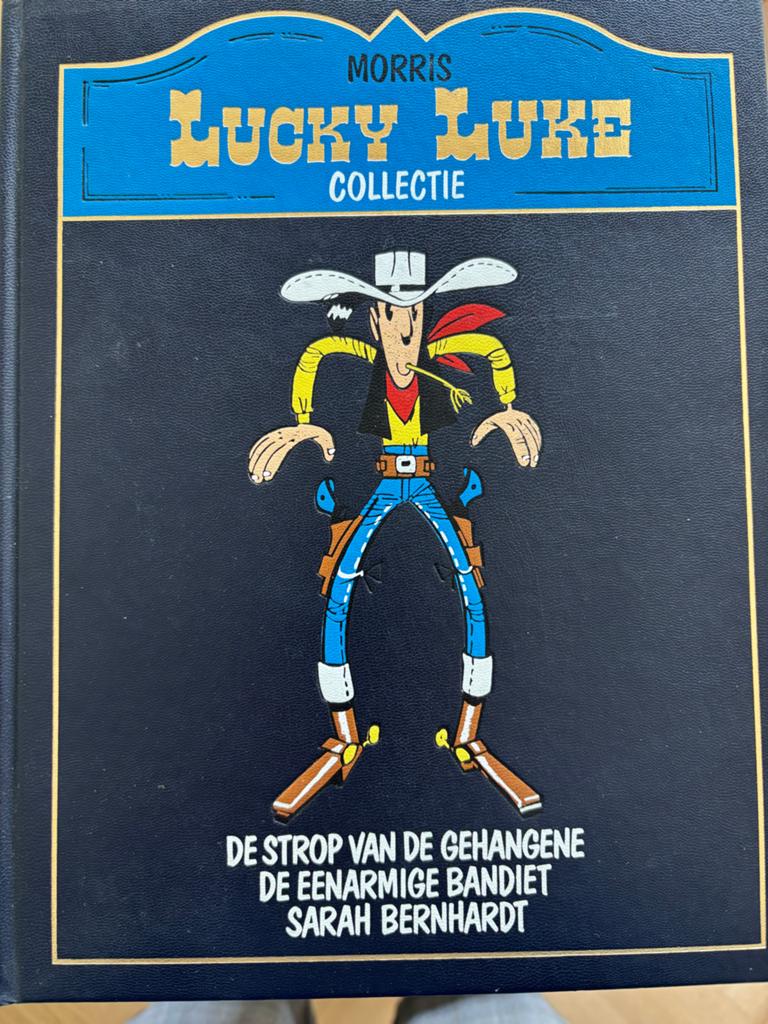 Ingebonden collectie Lucky Luke, Boeken, Stripboeken, Complete serie of reeks, Ophalen, Zo goed als nieuw