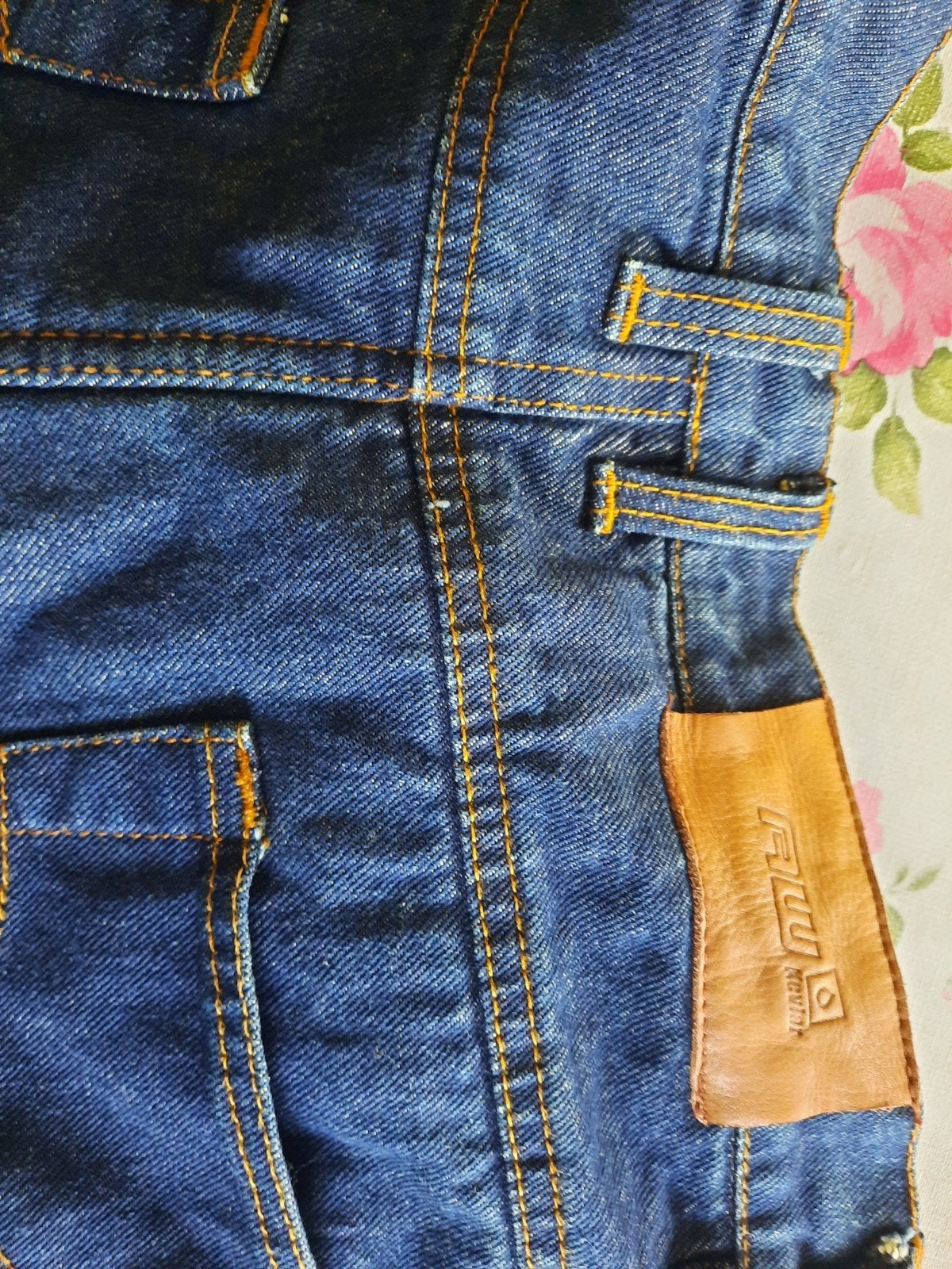 Heren Motor jeans - Maat W36 - Blauw, Motoren, Kleding | Motorkleding, Ophalen, Heren, Broek | textiel