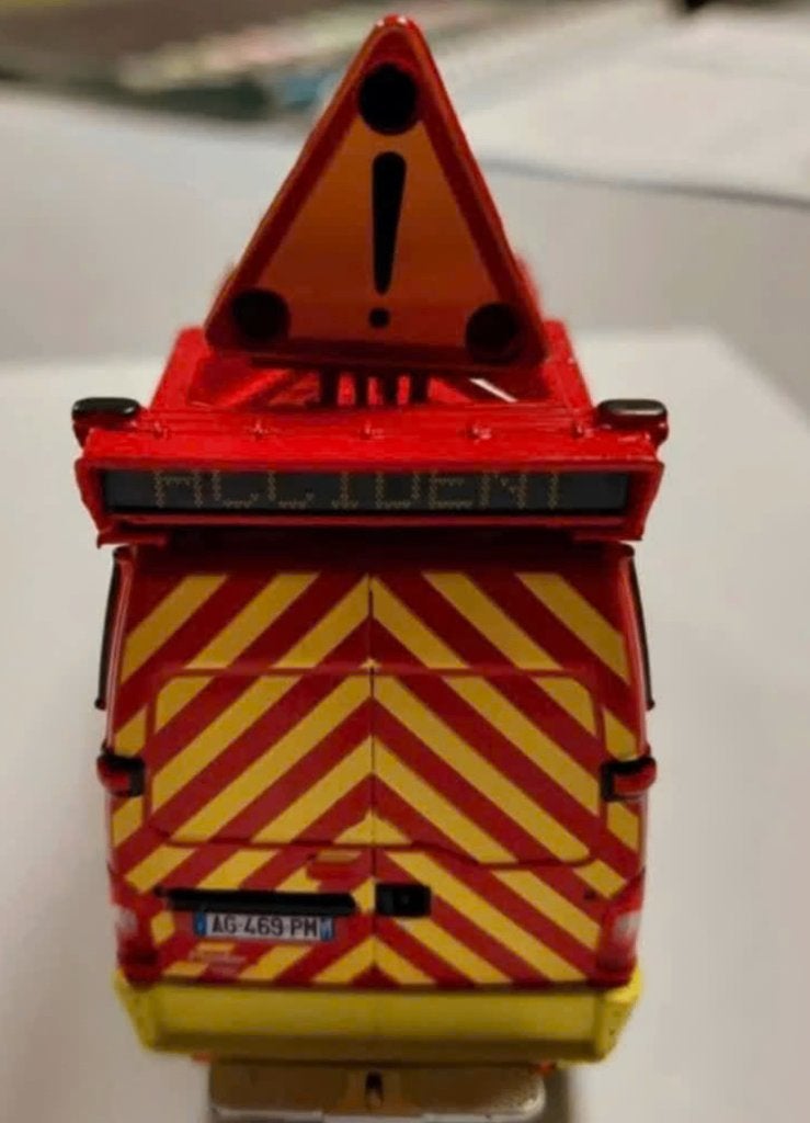Renault Master II Lanery VPS brandweer schaal 1/43 # 33, Verzenden, Nieuw, Bus of Vrachtwagen, Overige merken