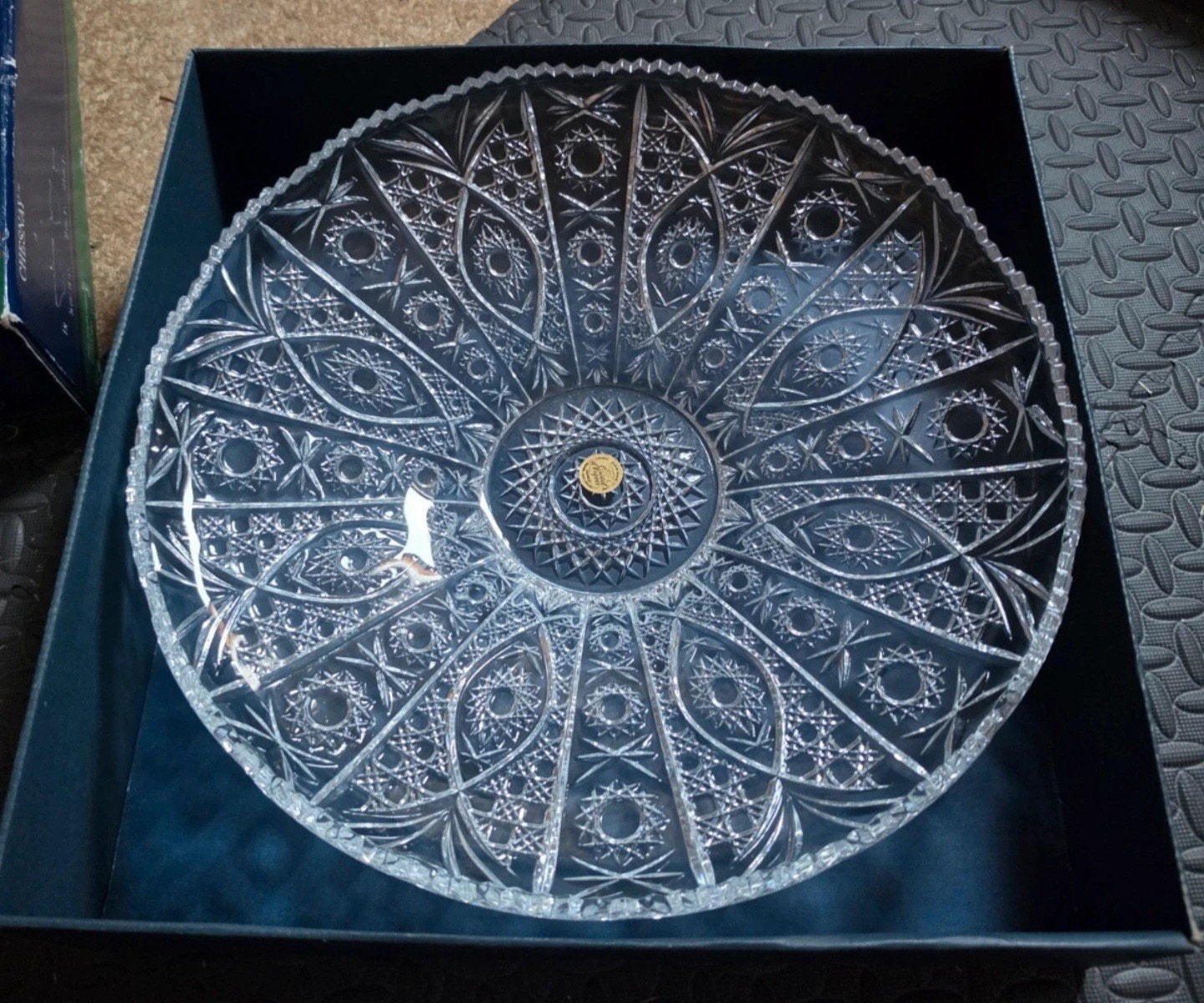 Cristal d'Arques France Chesnay Kristallen Schaal 36cm, Ophalen of Verzenden