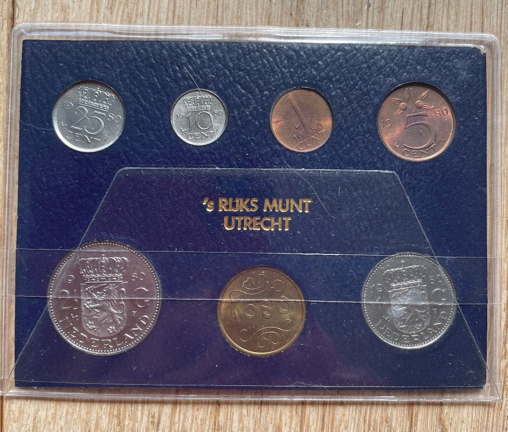 Muntensetje, Postzegels en Munten, Munten | Nederland, Ophalen of Verzenden, Koningin Juliana, Setje